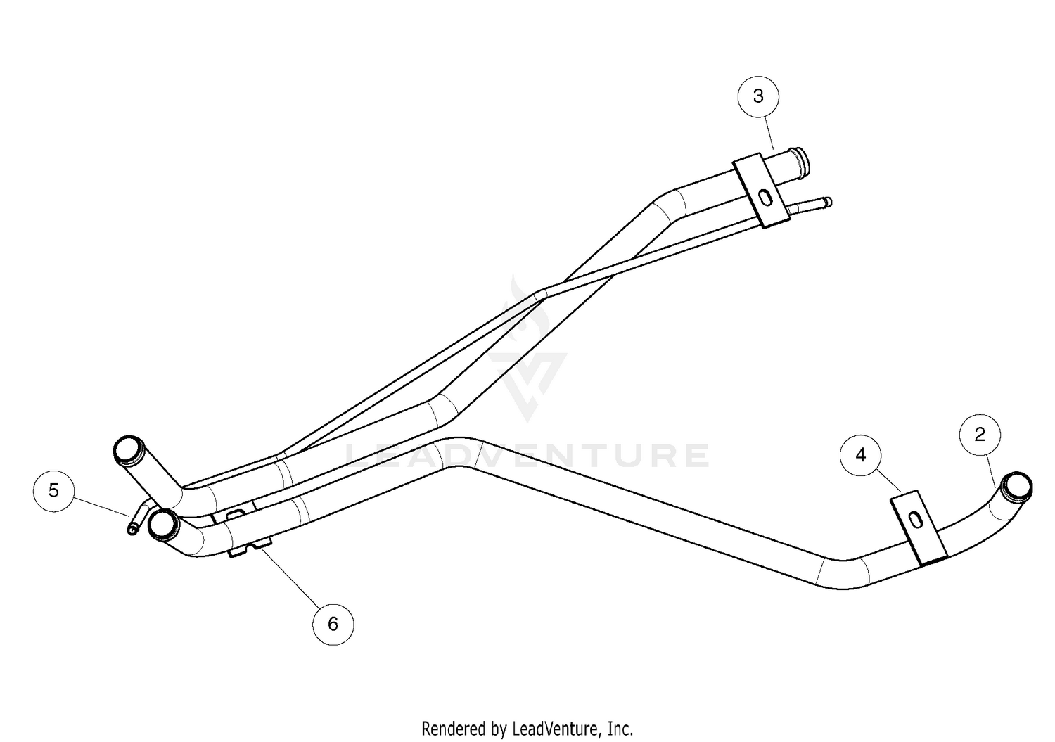 Coolant Pipes And Hoses