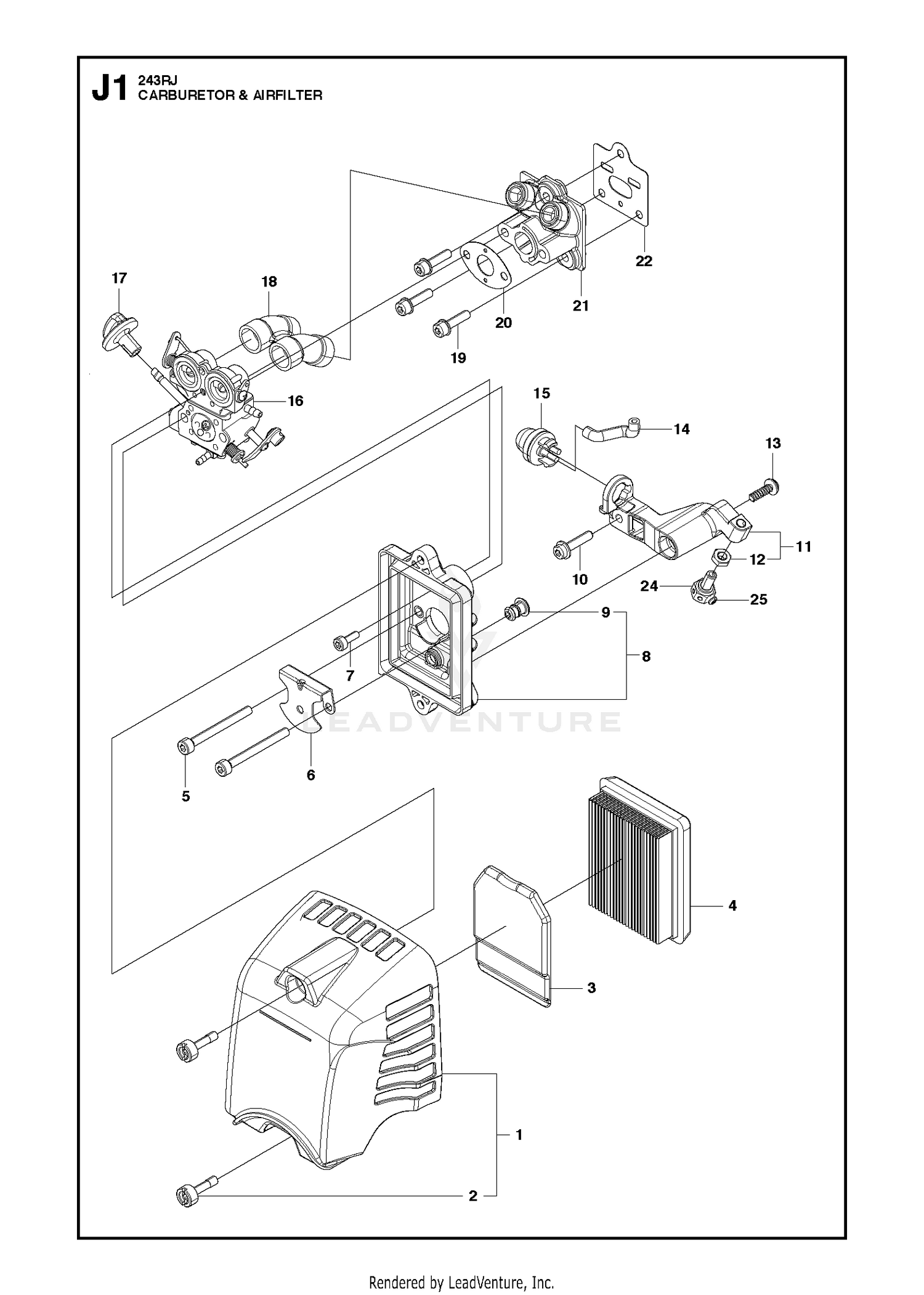 CARBURETOR AIR FILTER