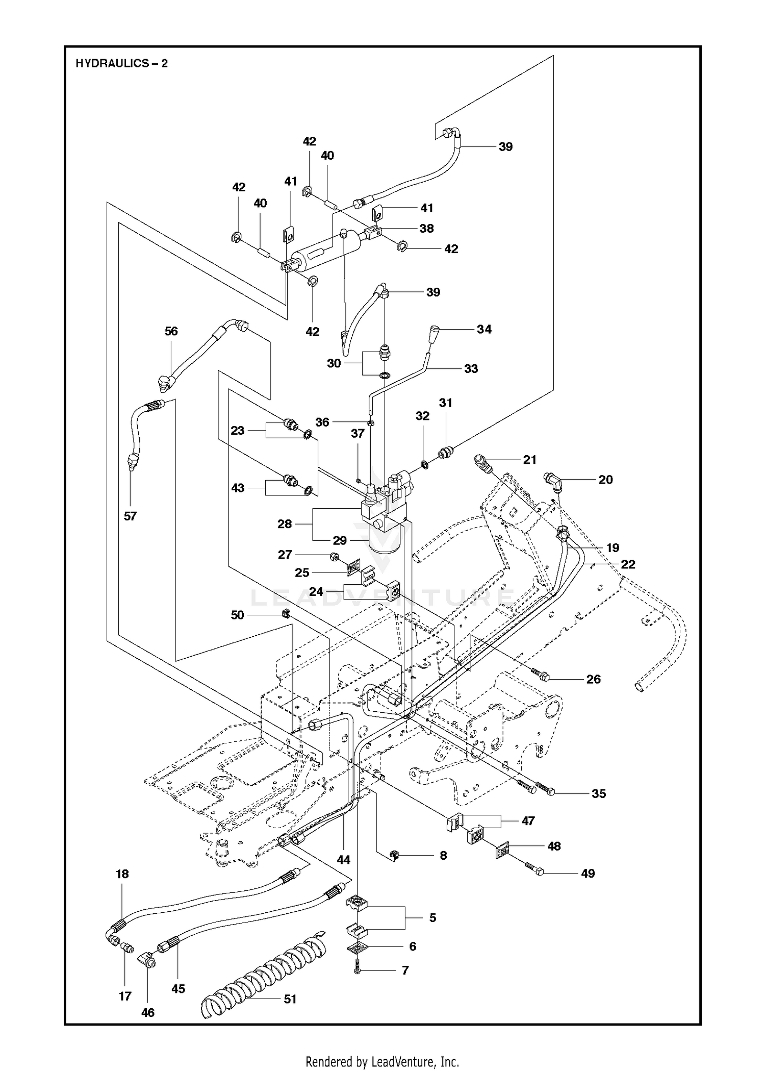 HYDRAULIC PUMP - MOTOR