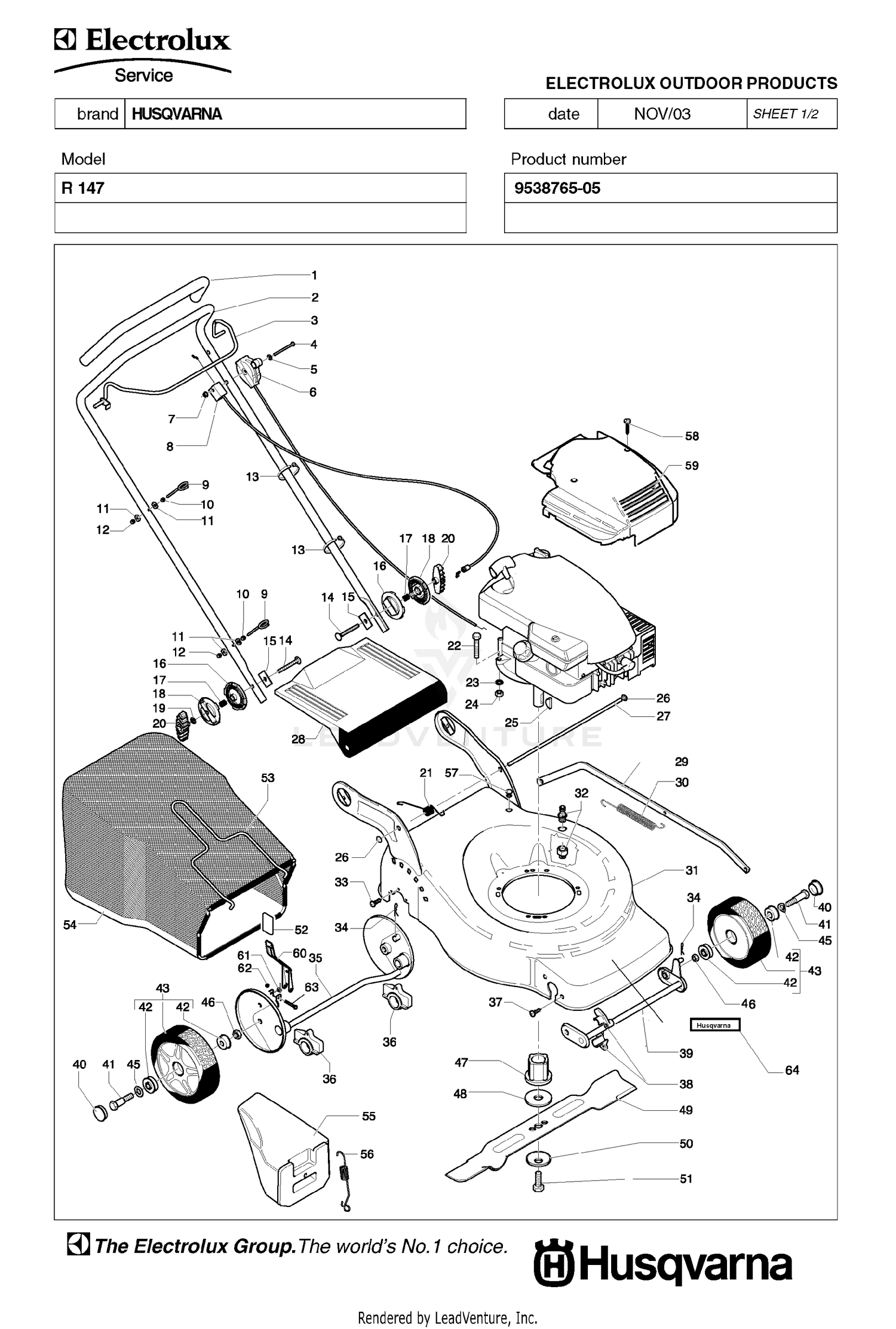 Assembly diagram