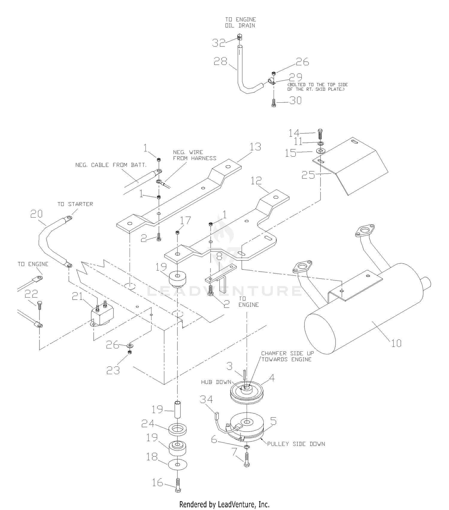 Engine Assembly (Kawasaki)