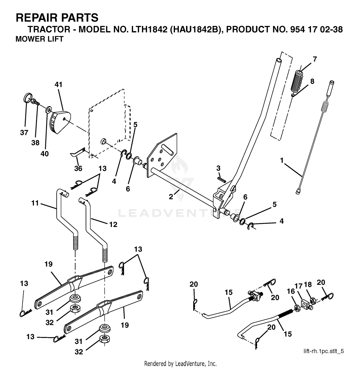 MOWER LIFT / DECK LIFT