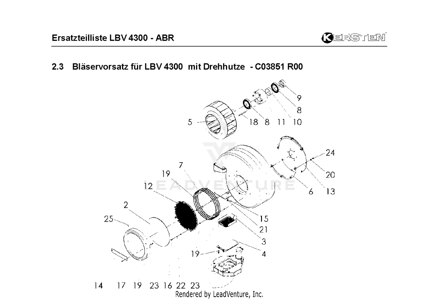 Assembly diagram