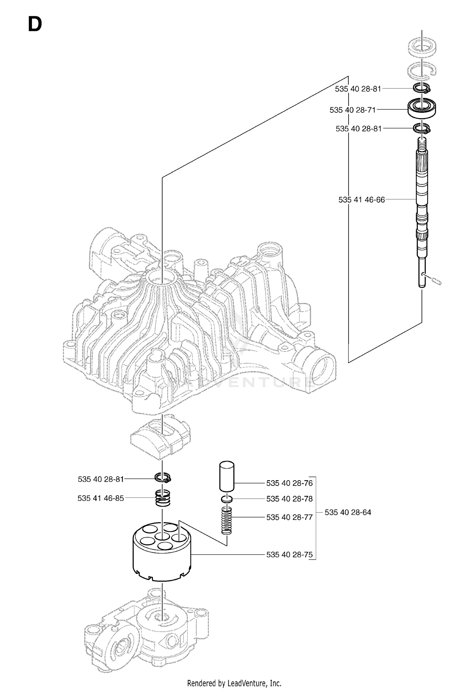 HYDRAULIC PUMP - MOTOR 7