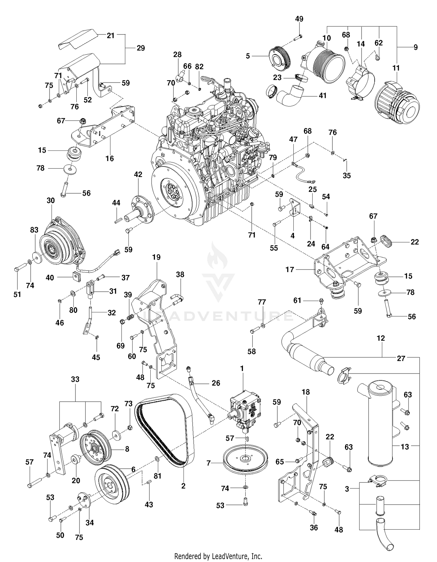 ENGINE PLATE
