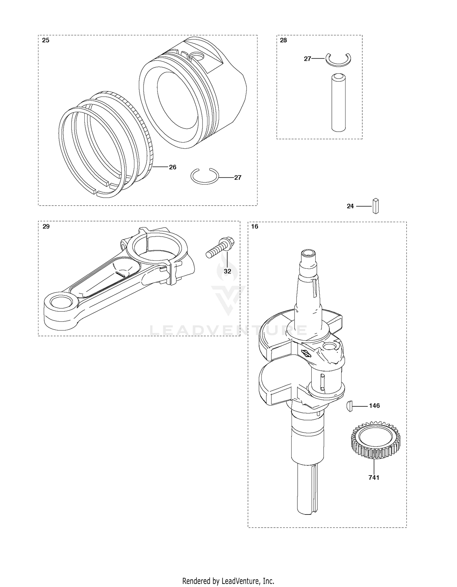 PISTON & CRANKSHAFT