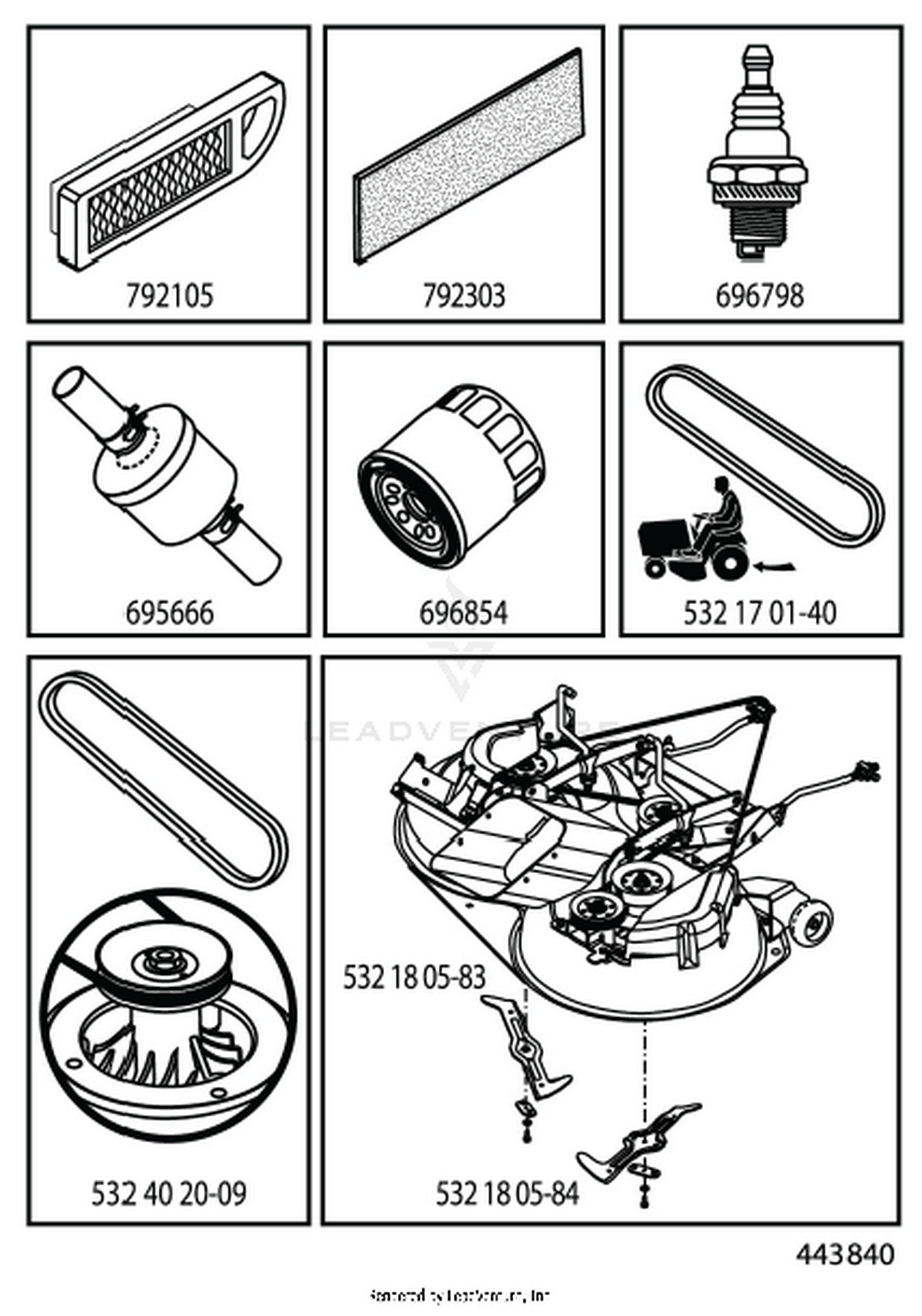 FREQUENTLY USED PARTS