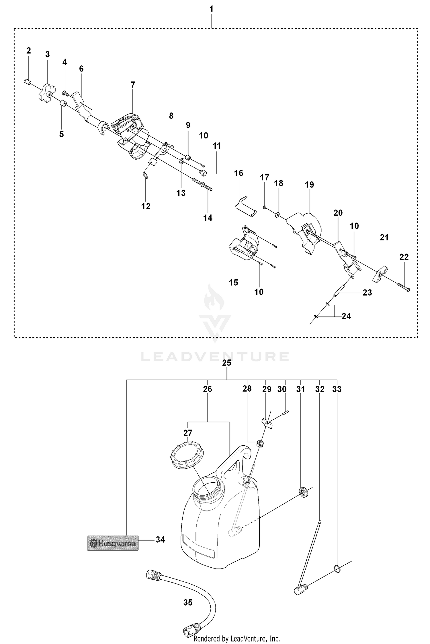 Holder Assy And Water Tank