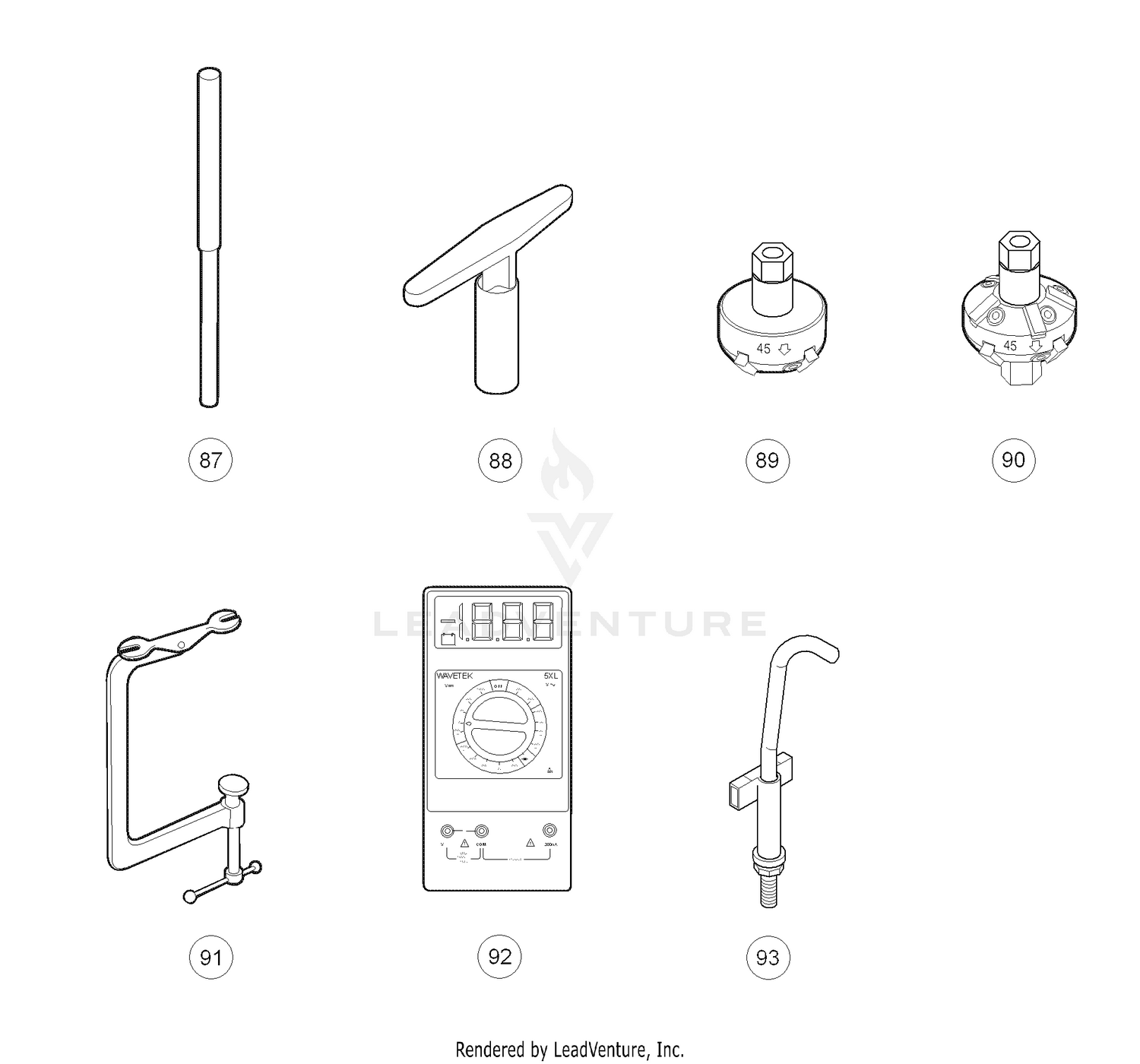 Maintenance and Service Tools (Gas) Part E