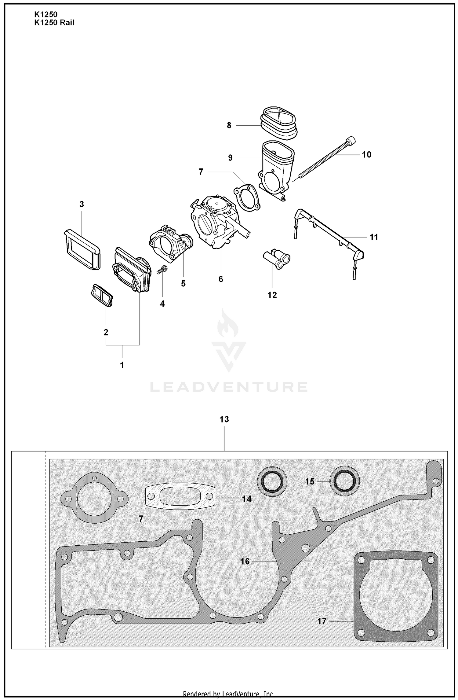 Carburetor and Inlet Pipe