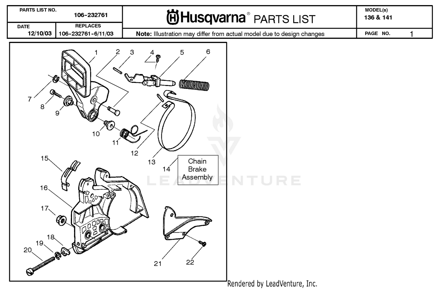 CHAIN BRAKE