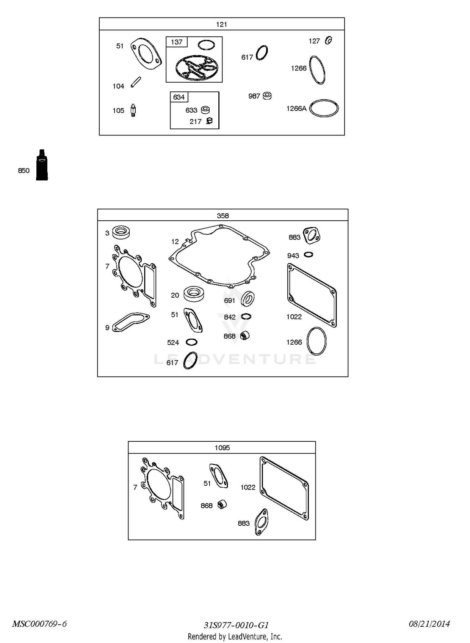 GASKET KIT 2