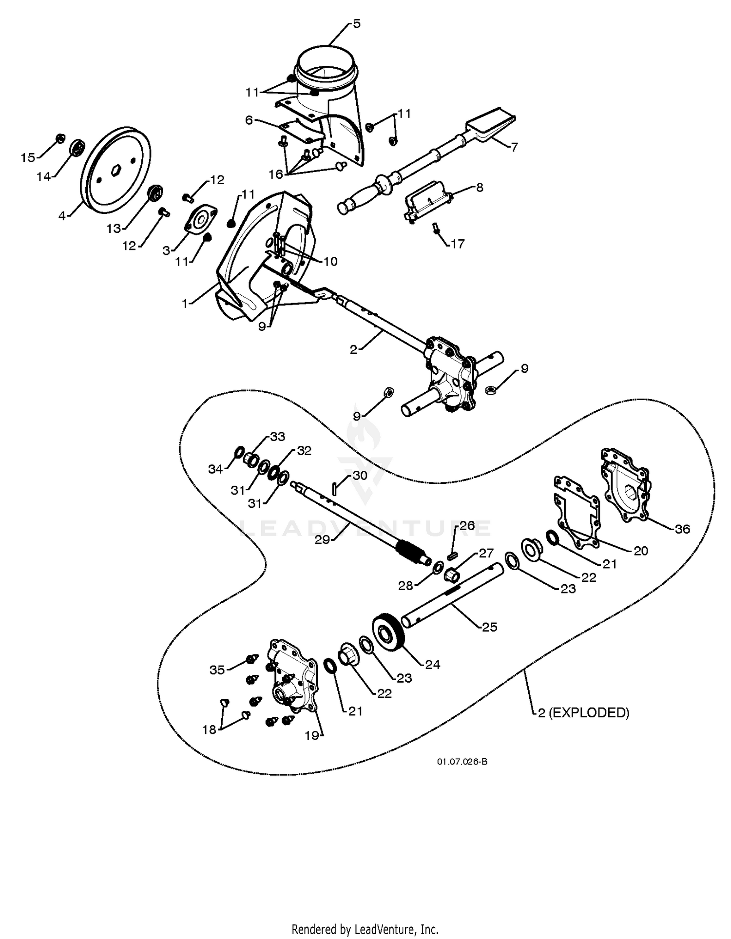AUGER HOUSING & IMPELLER 11