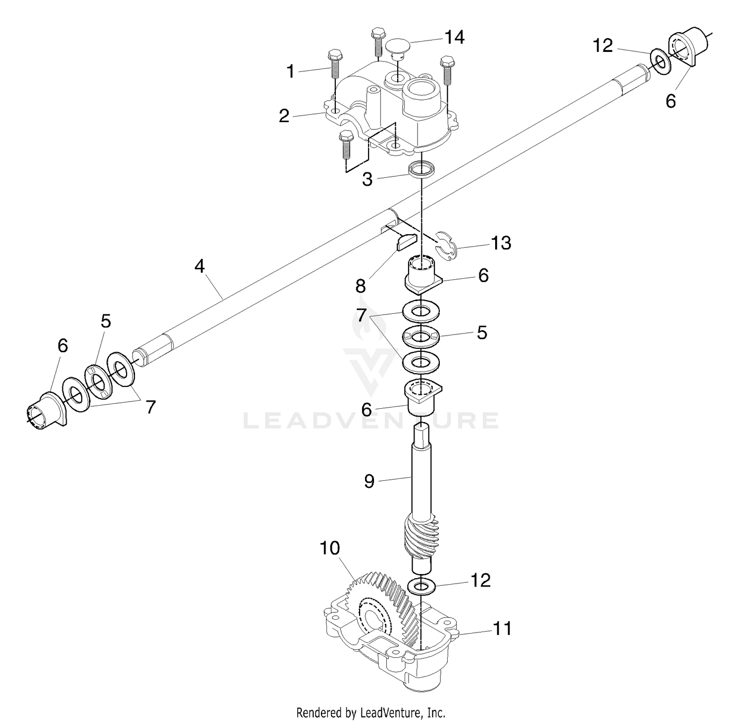 Gear Case Assembly 532180868