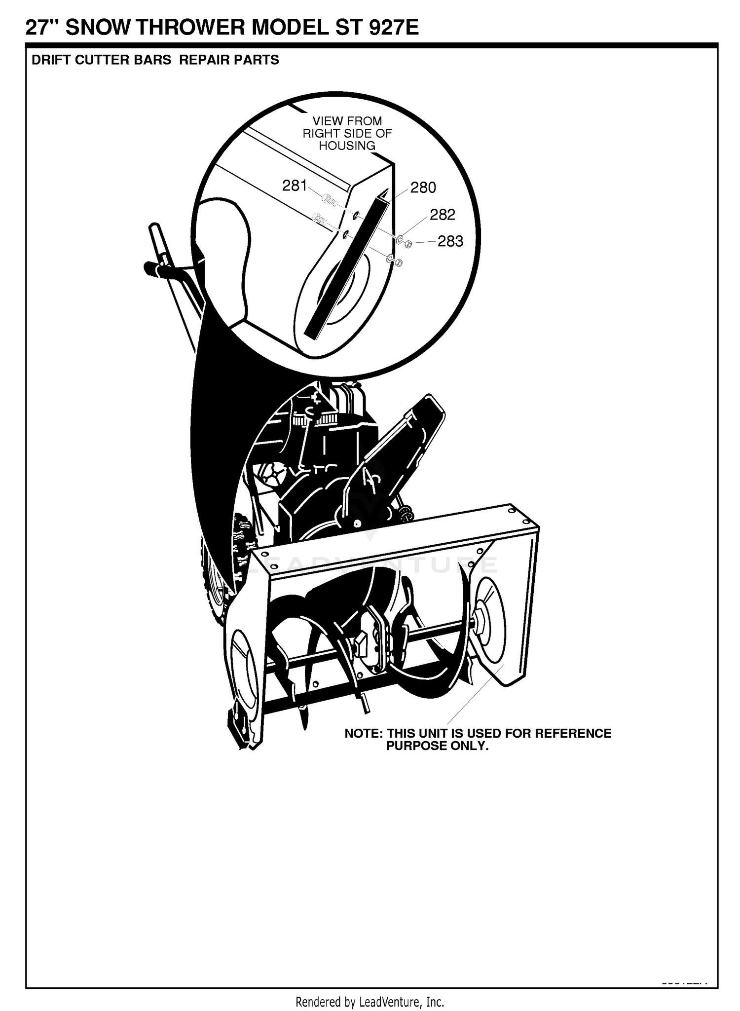 Assembly diagram