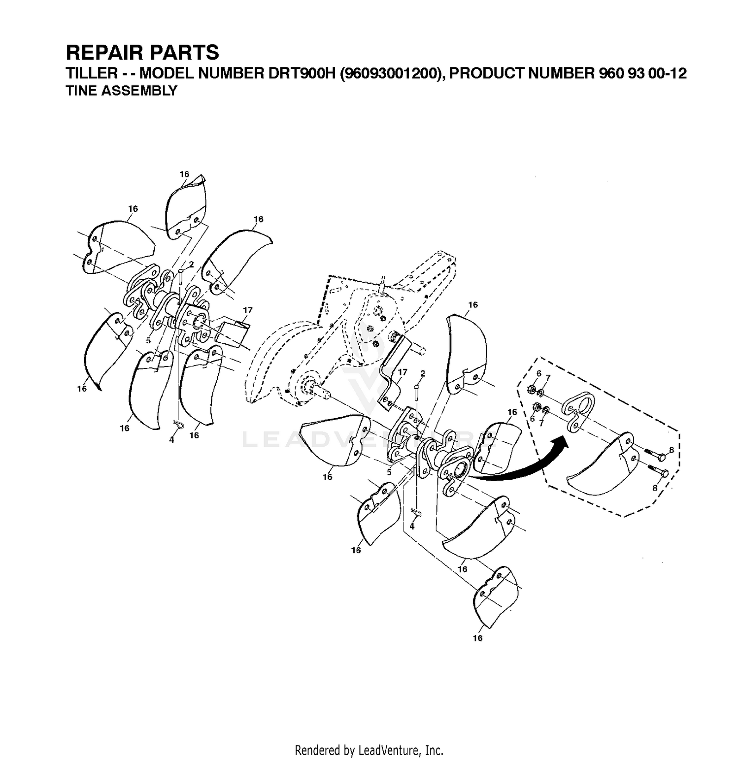 TINE ASSEMBLY