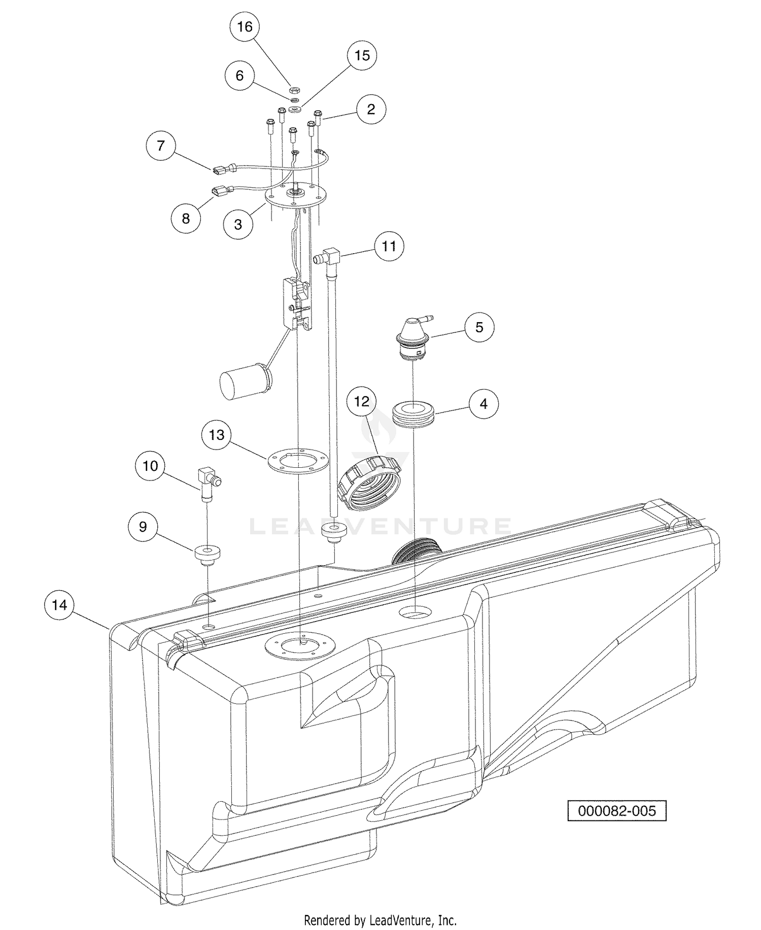 Fuel Tank - Diesel Vehicles