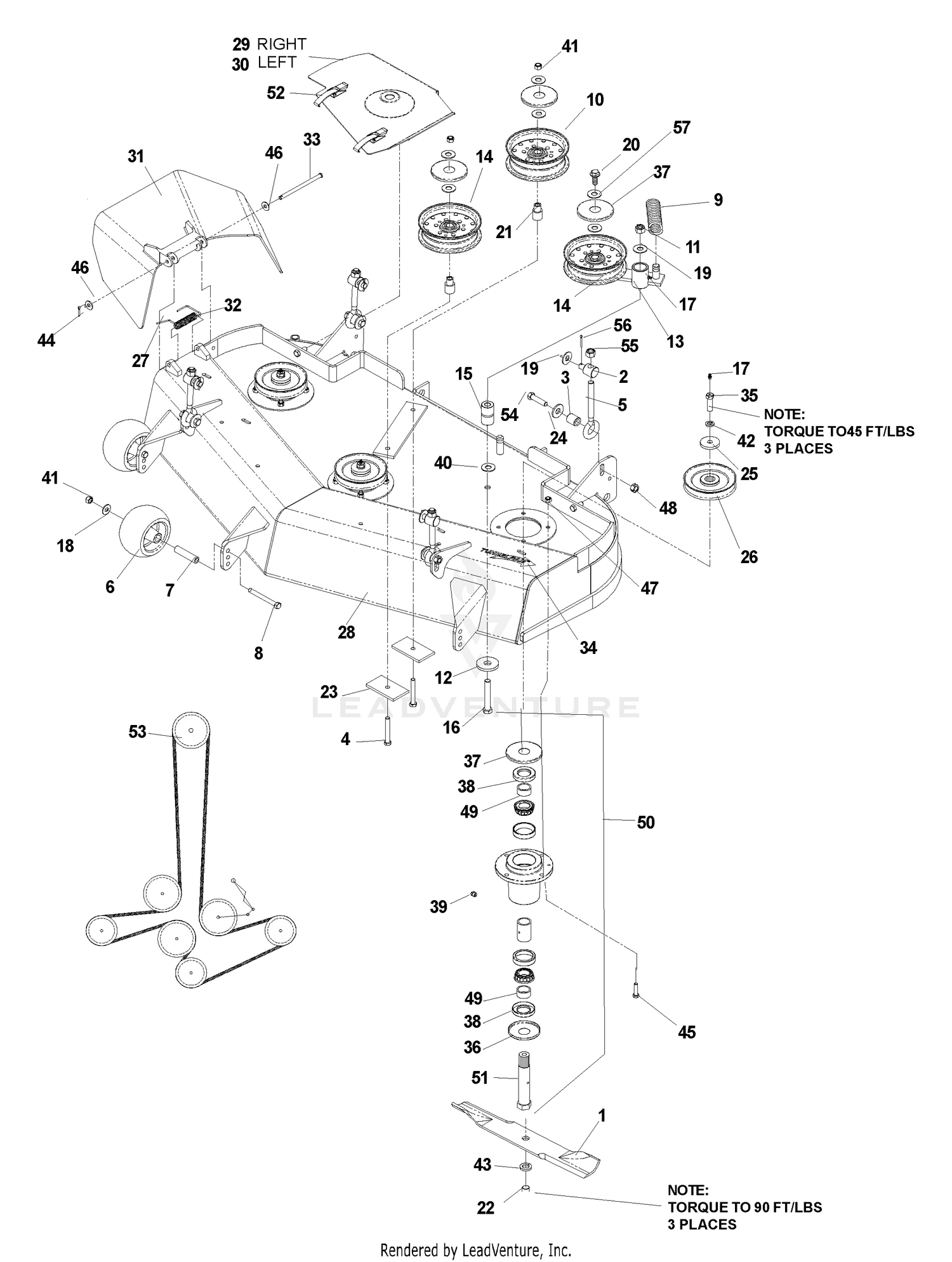 Deck Assembly 48"