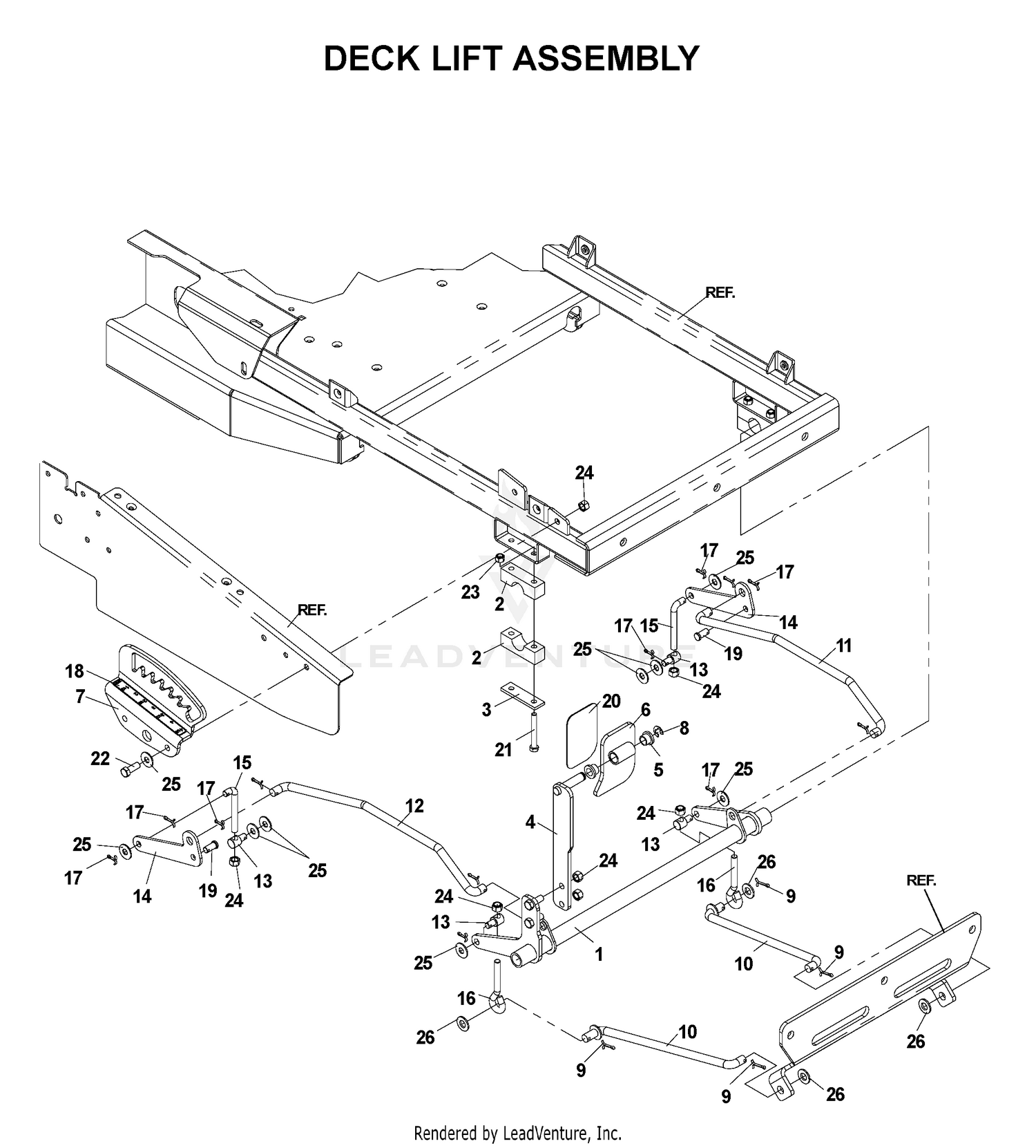 MOWER LIFT / DECK LIFT