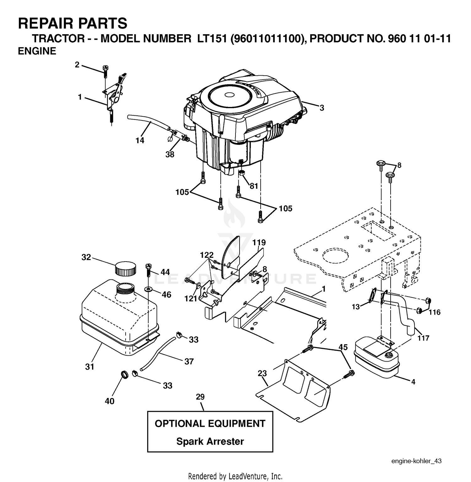 Assembly diagram