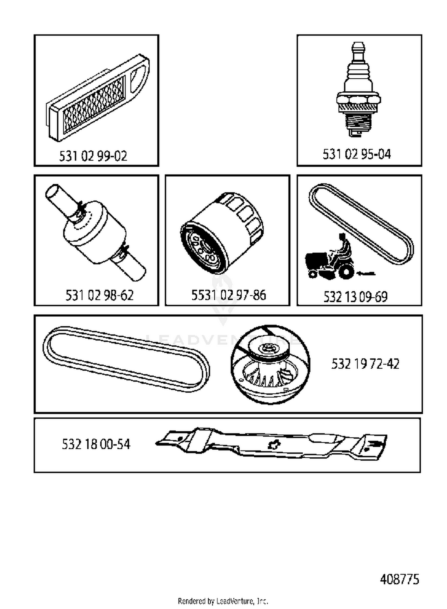 FREQUENTLY USED PARTS