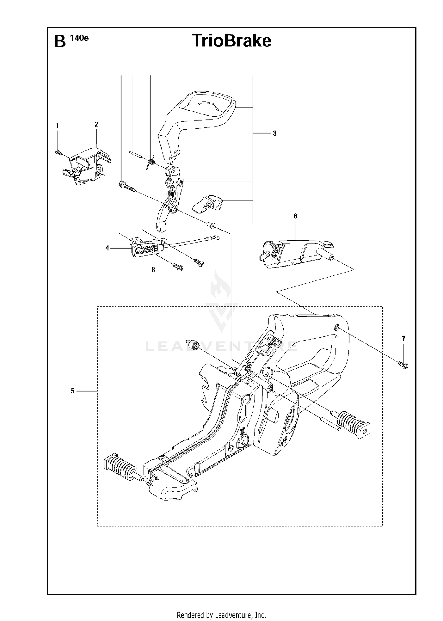 FUEL TANK & HANDLE