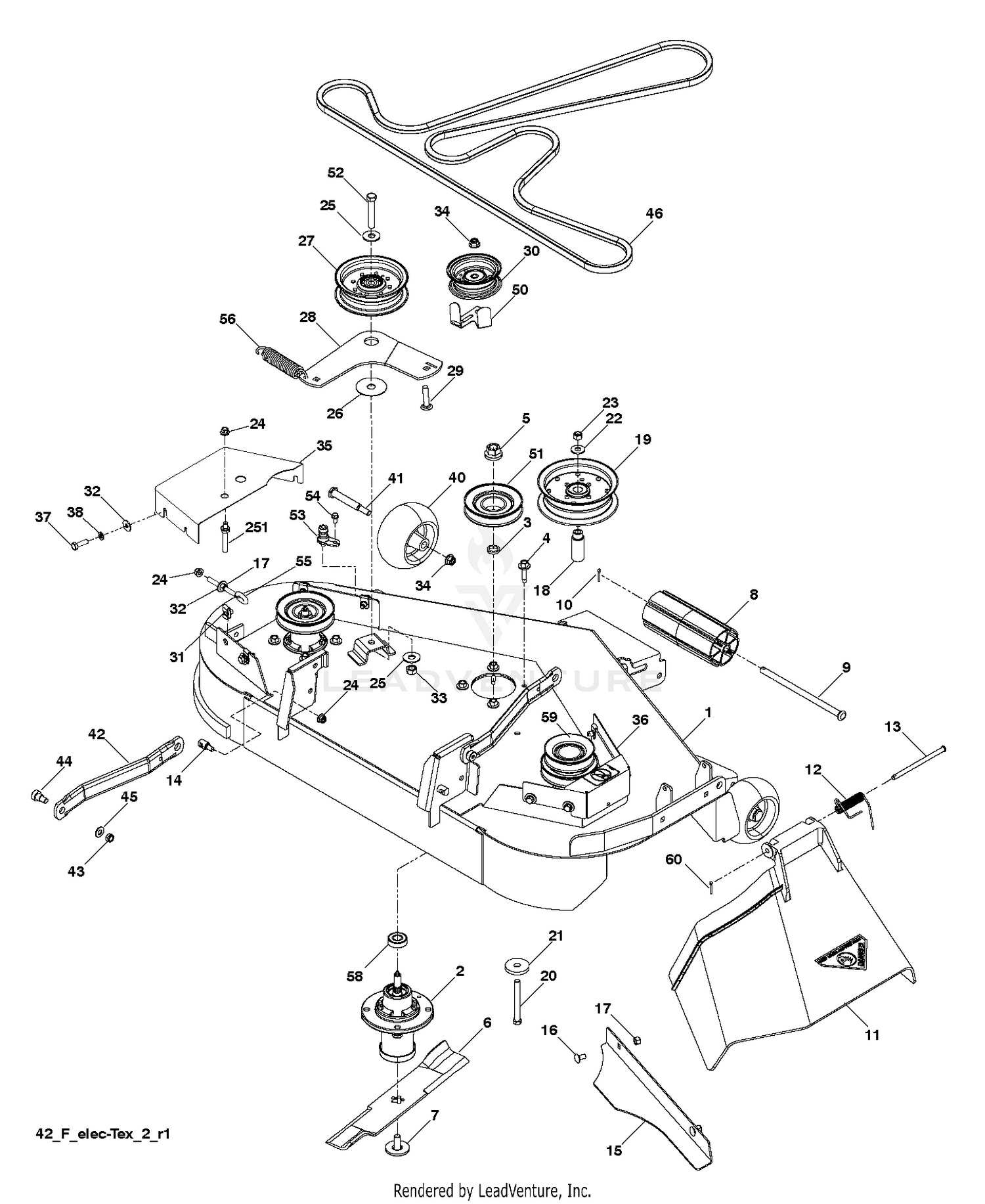MOWER DECK / CUTTING DECK