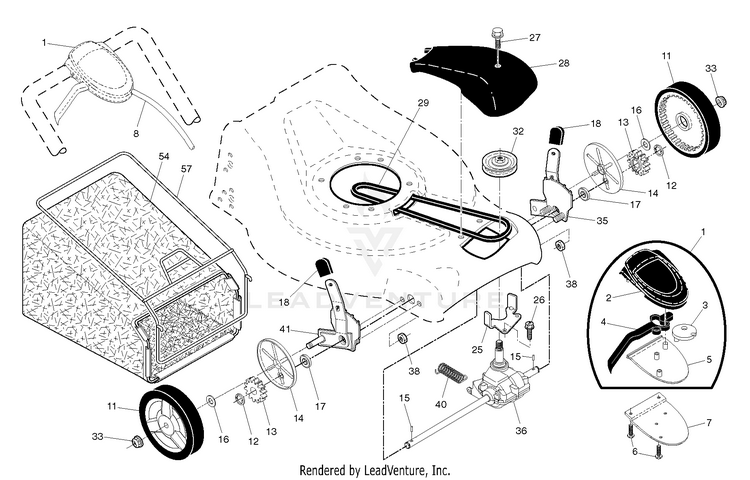 Husqvarna 7021 - 374082 (2010-01) Walk Behind Mower | Partswarehouse