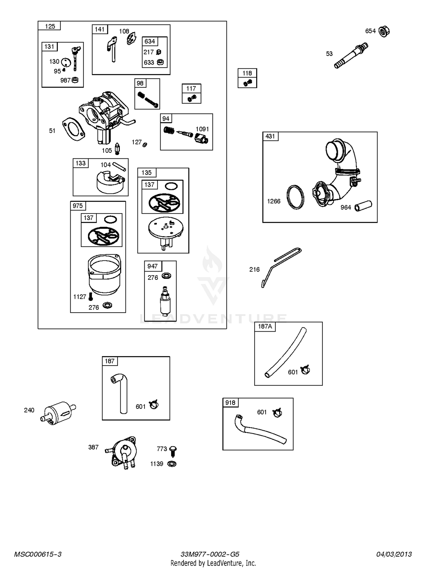 Assembly diagram
