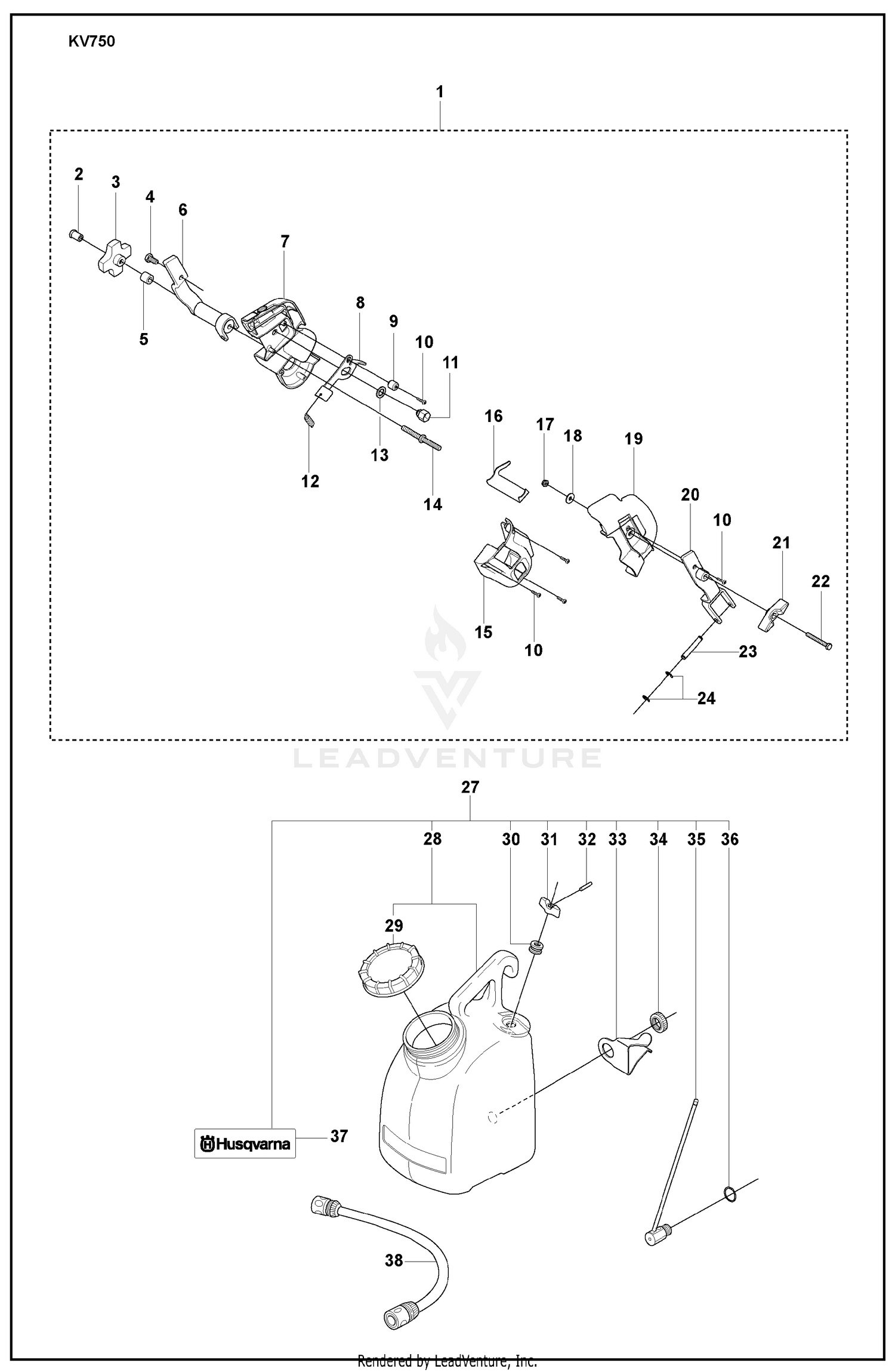 Holder Assy And Water Tank Assy