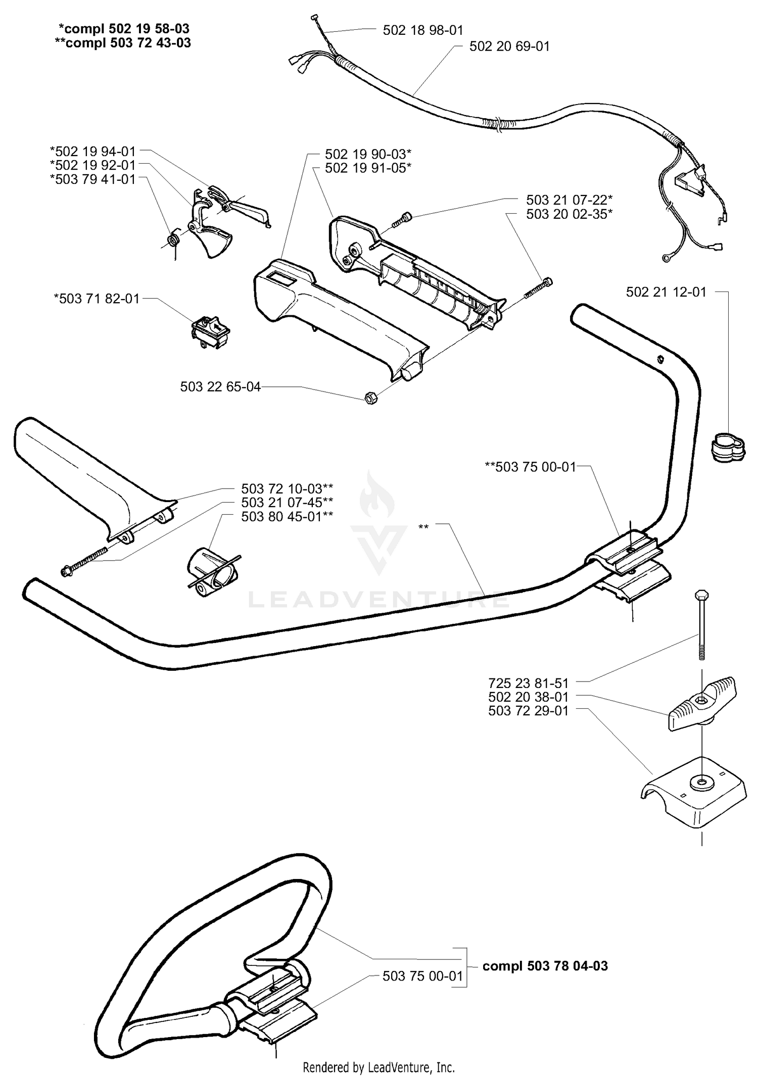 Handle/Grip Assembly
