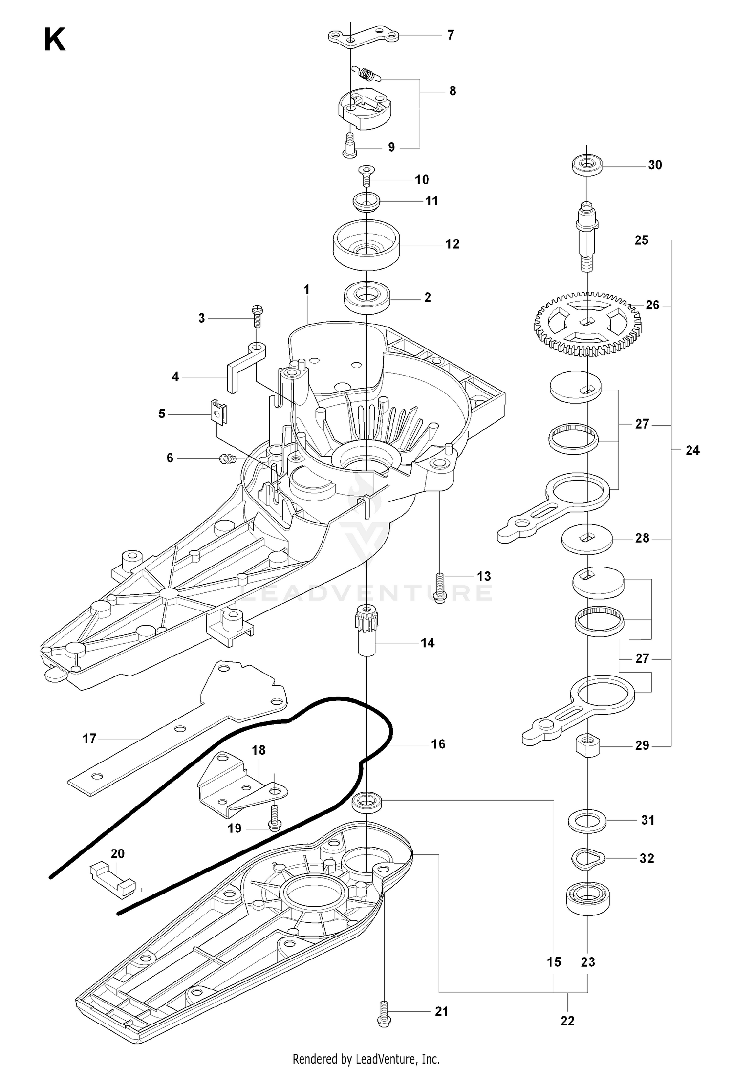 GEAR HOUSING