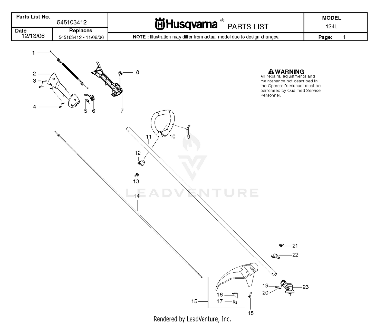 Handle & Shaft Assembly