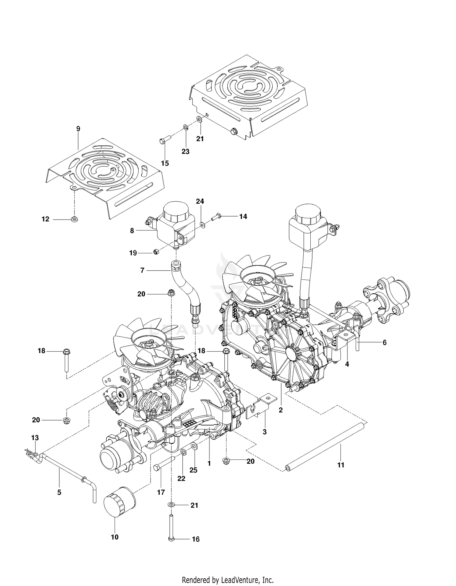 HYDRAULIC PUMP- MOTOR