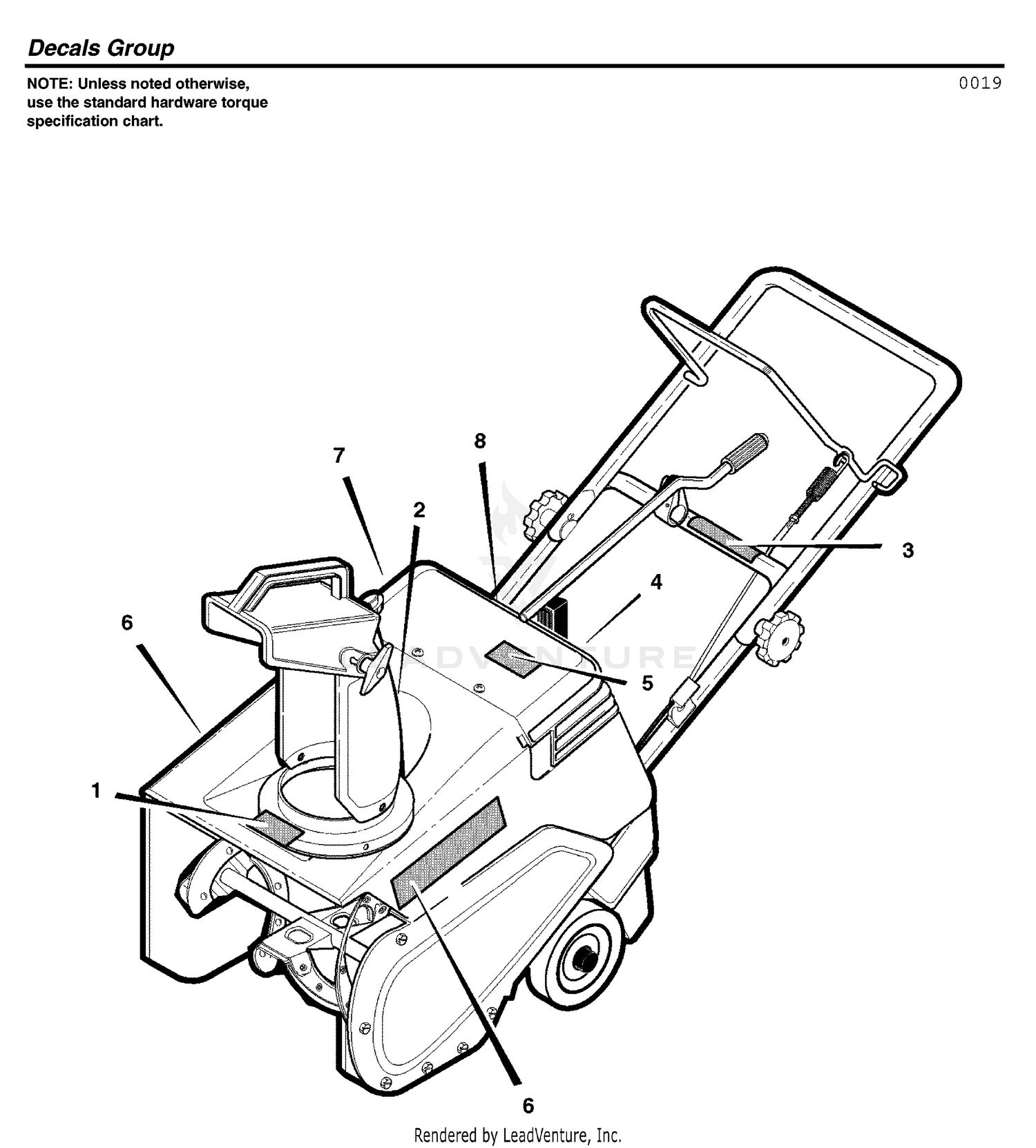 Assembly diagram