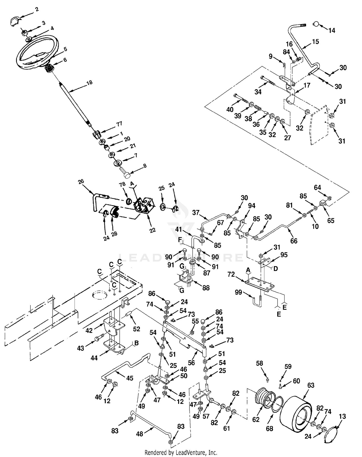 Steering Assembly (Part 1)