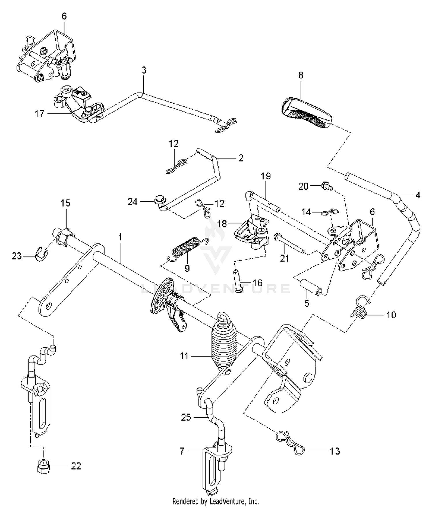 MOWER LIFT / DECK LIFT