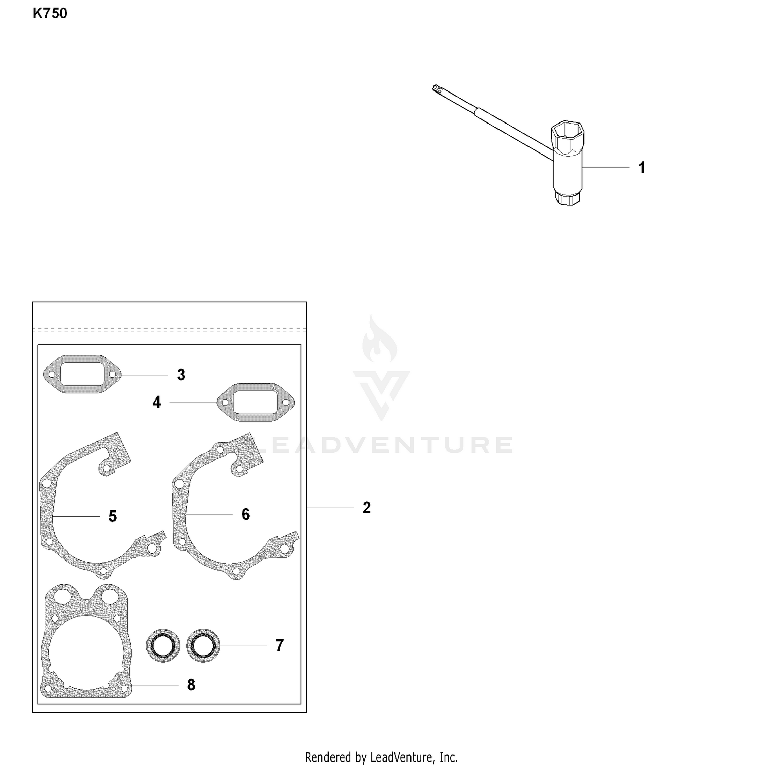 Combination Tool and Gasket Kit