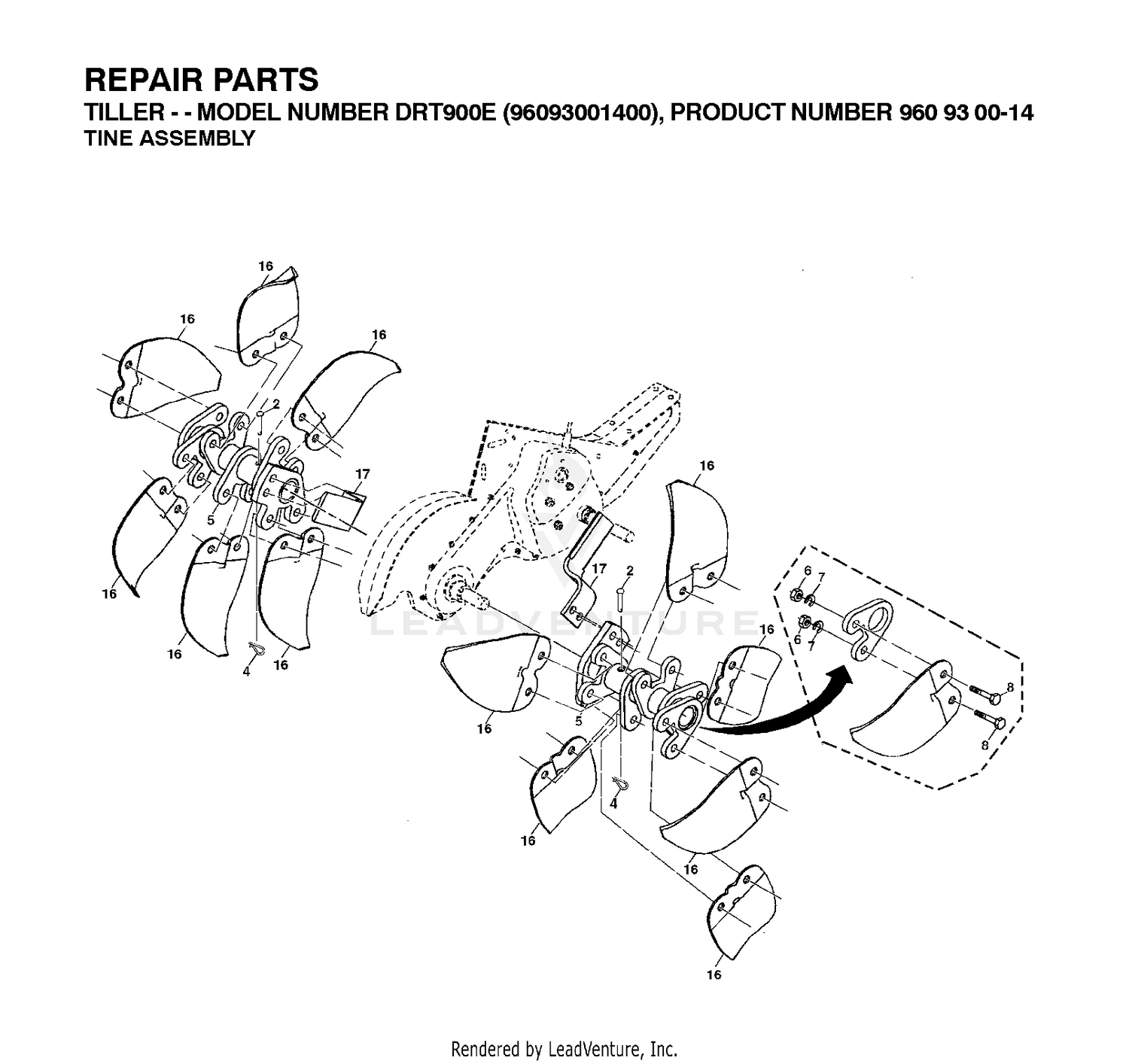 TINE ASSEMBLY