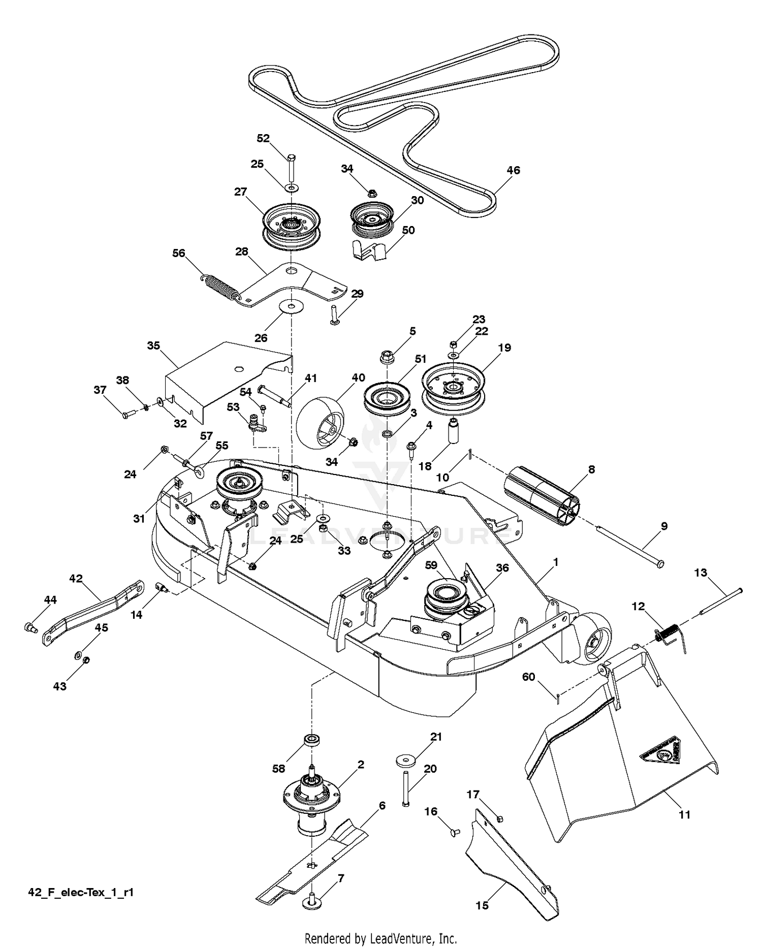 MOWER DECK / CUTTING DECK