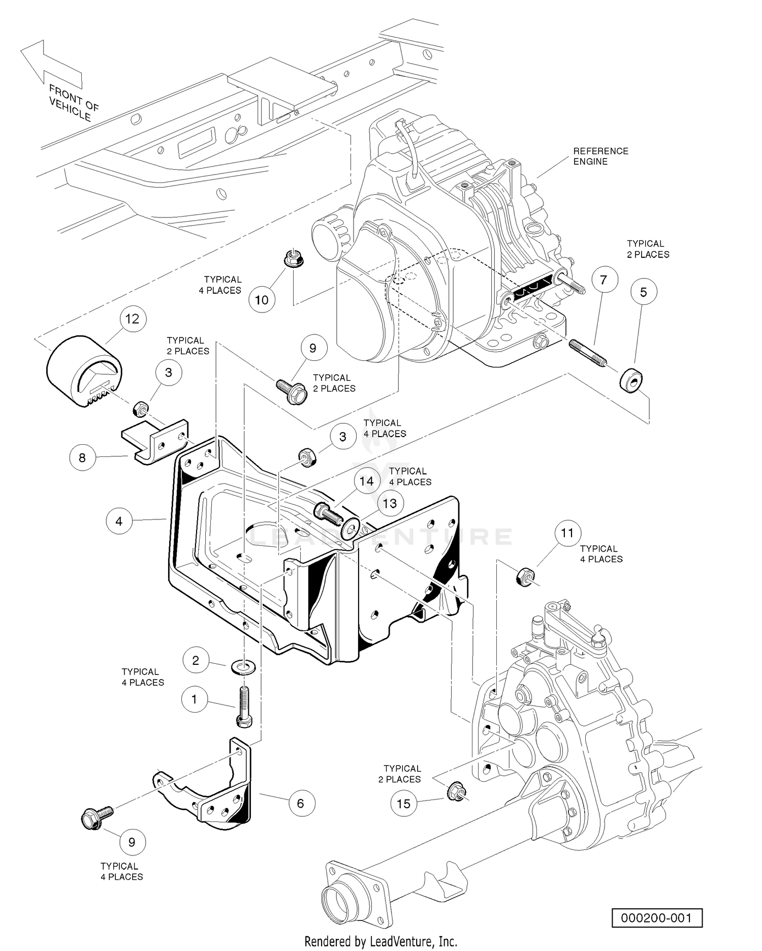 FE290 Engine Mounting