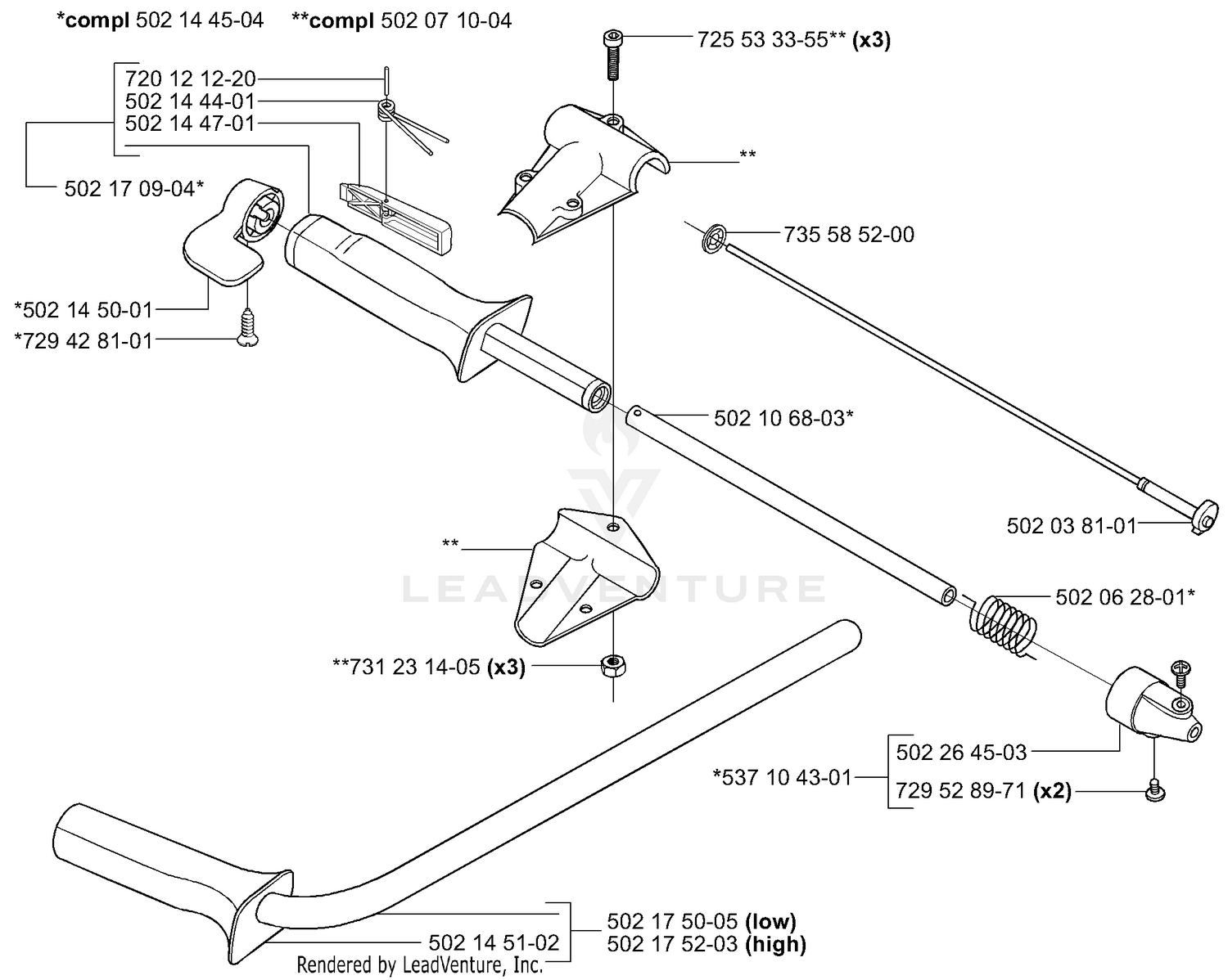 Throttle / Handle
