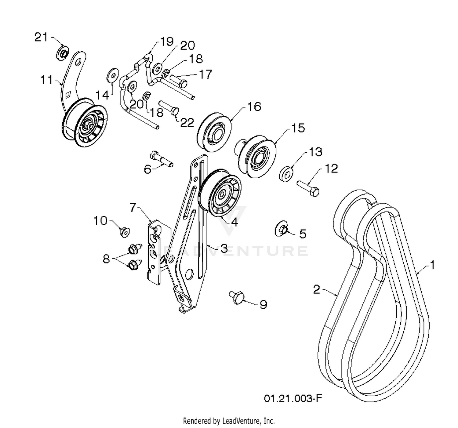 "CHASSIS, ENGINE & PULLEYS" 2