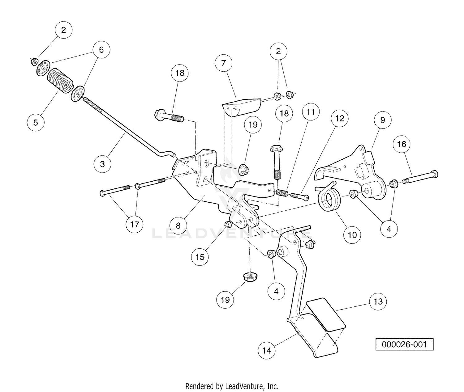 Accelerator Pedal Assembly
