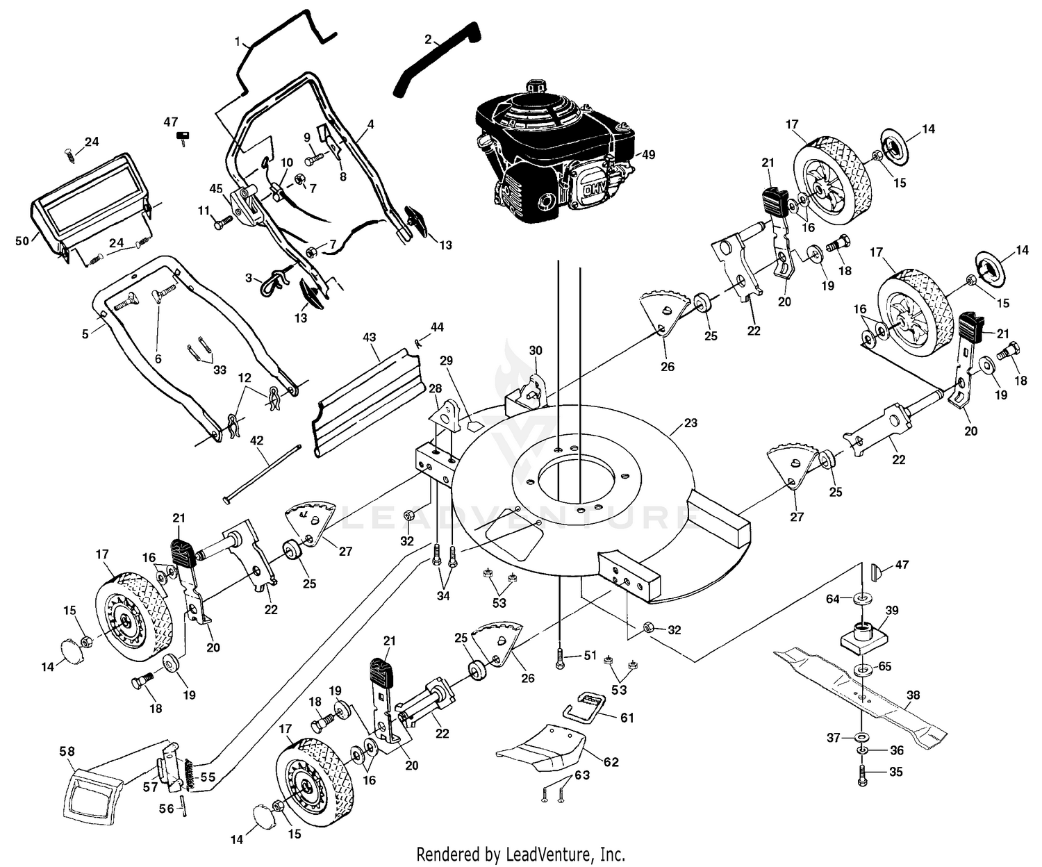 Rotary Lawn Mower