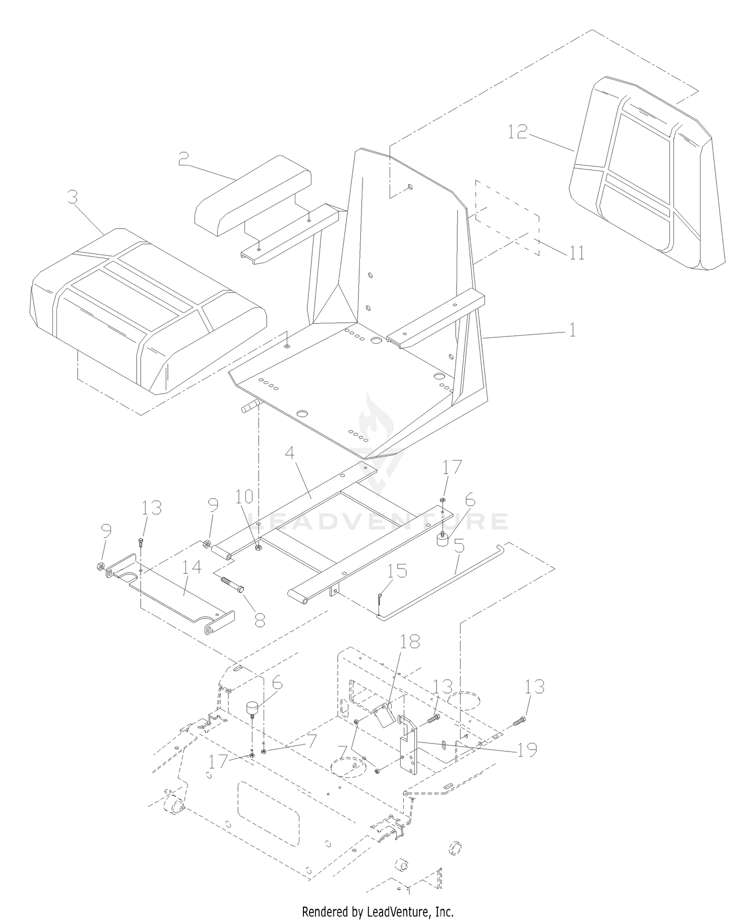 Standard Seat Assembly