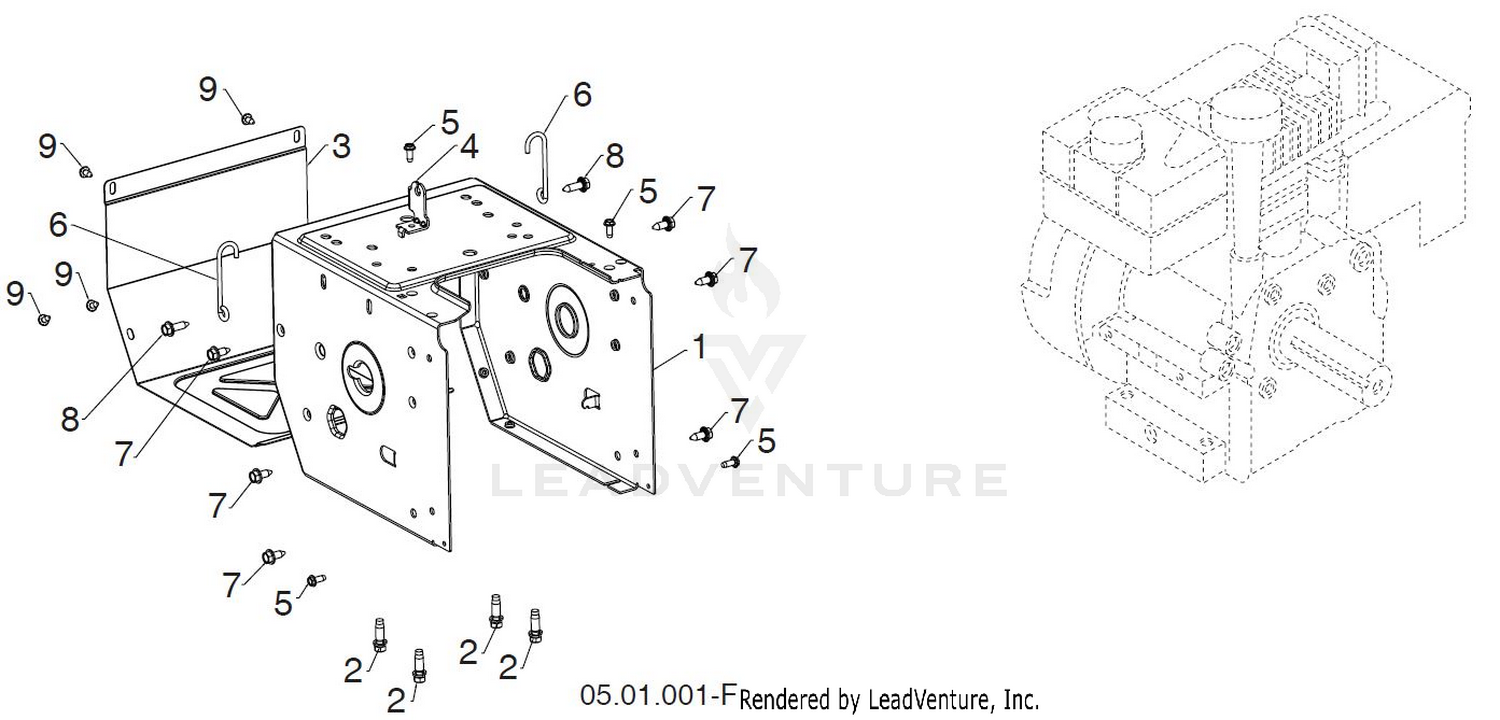 "CHASSIS, ENGINE & PULLEYS" 3