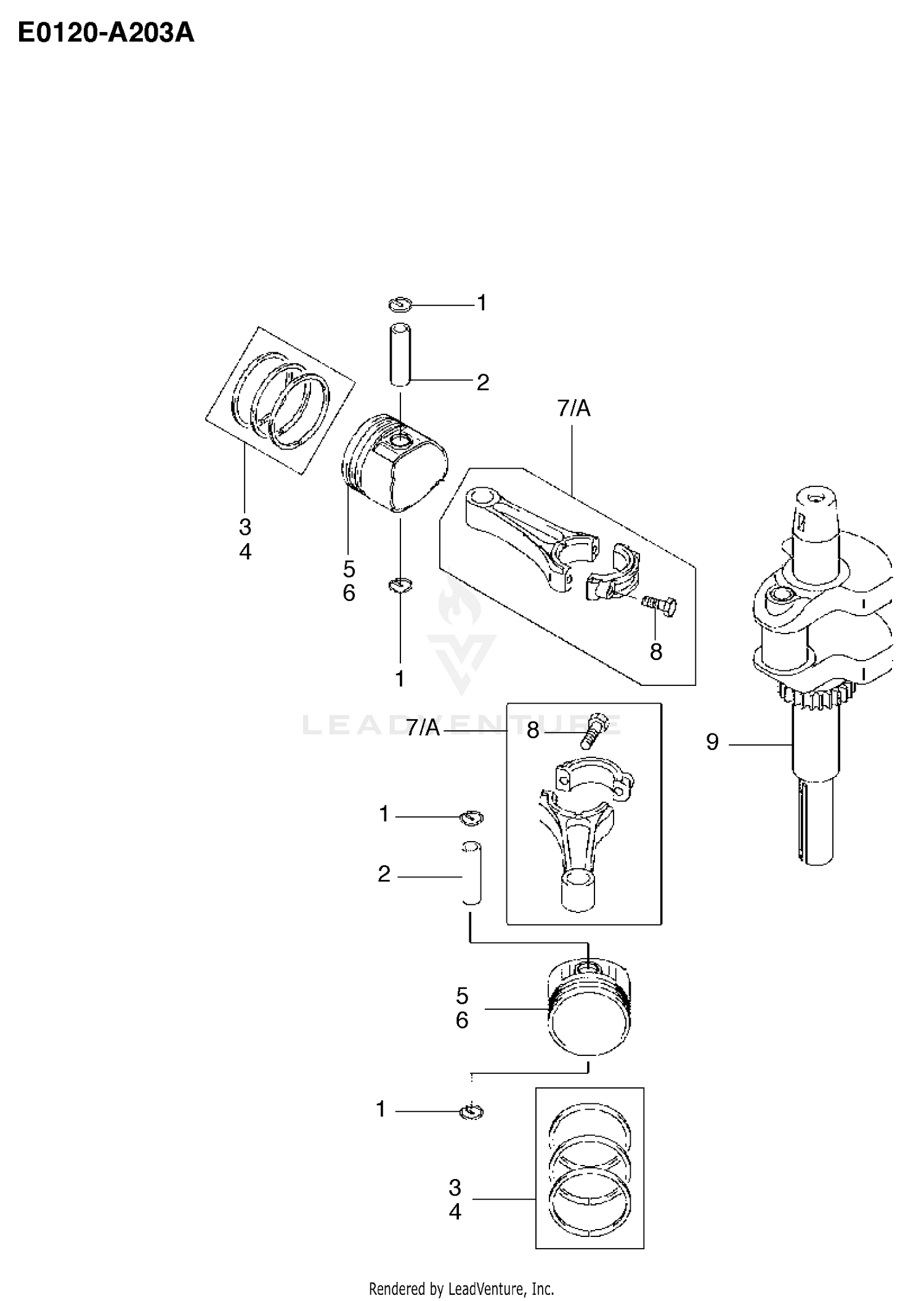 PISTON & CRANKSHAFT