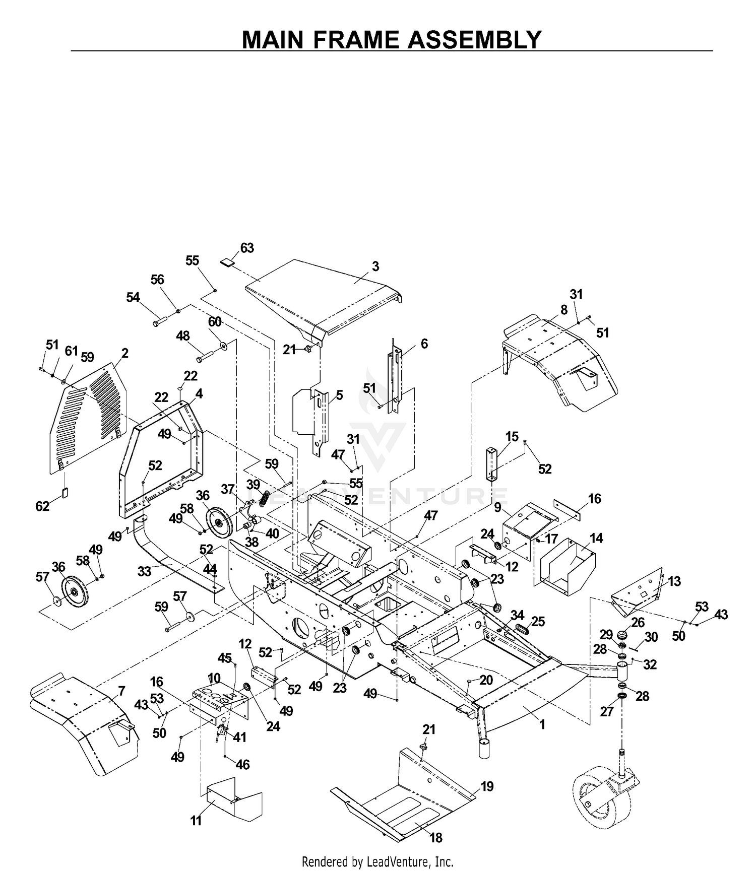 MAINFRAME, LEFT SIDE