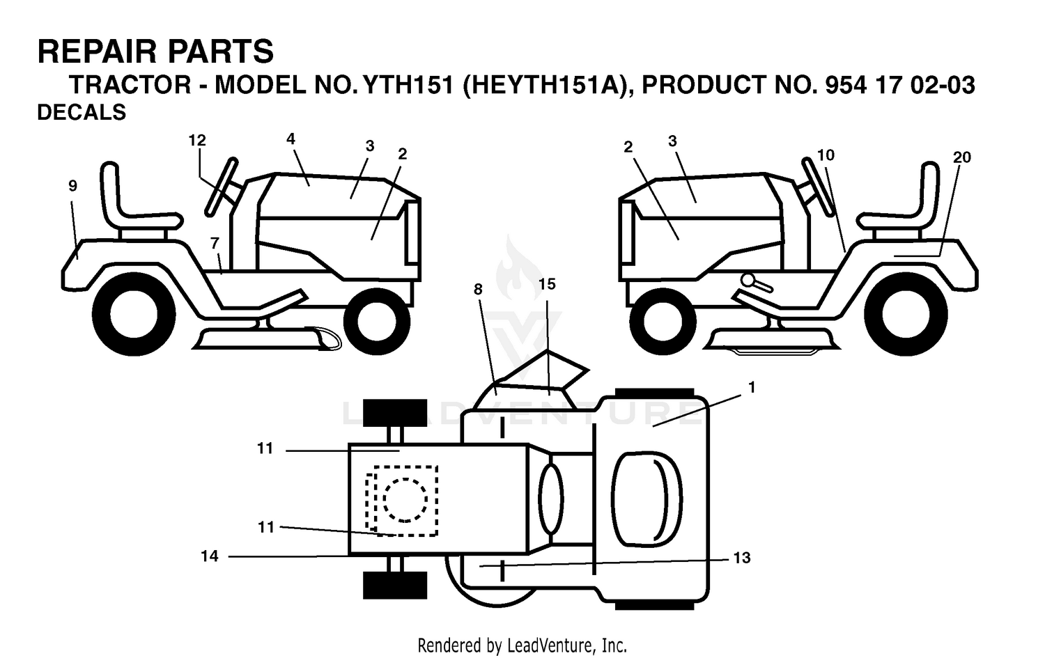 Assembly diagram